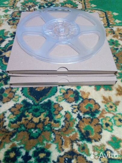 Магнитофонные катушки, коробки и пакеты 27см Лепсе