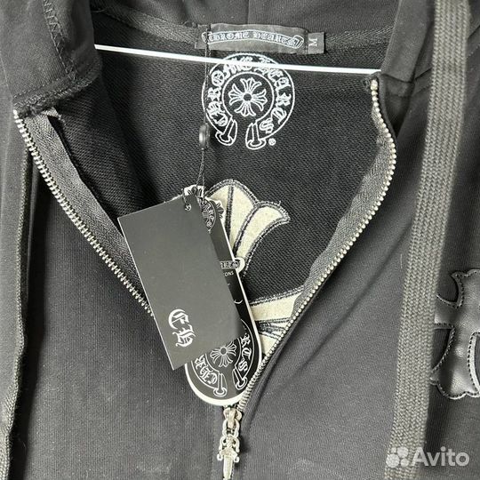 Зип худи chrome hearts