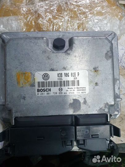 Эбу volkswagen 1.9 тди