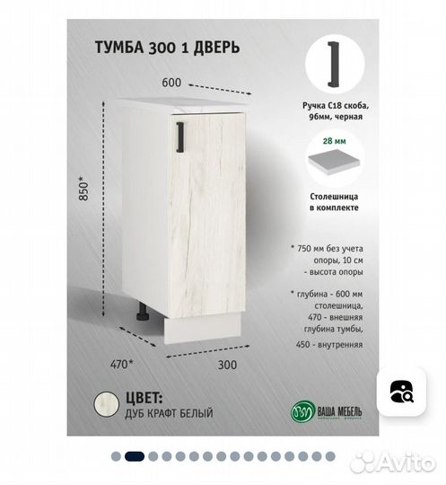 Шкафы кухонные