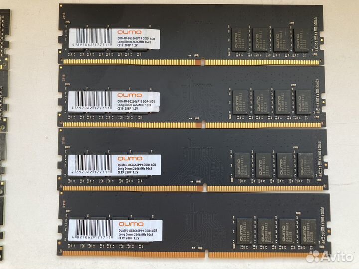 Оперативная память DDR4 8Gb 2666/2400/2100 Mhz