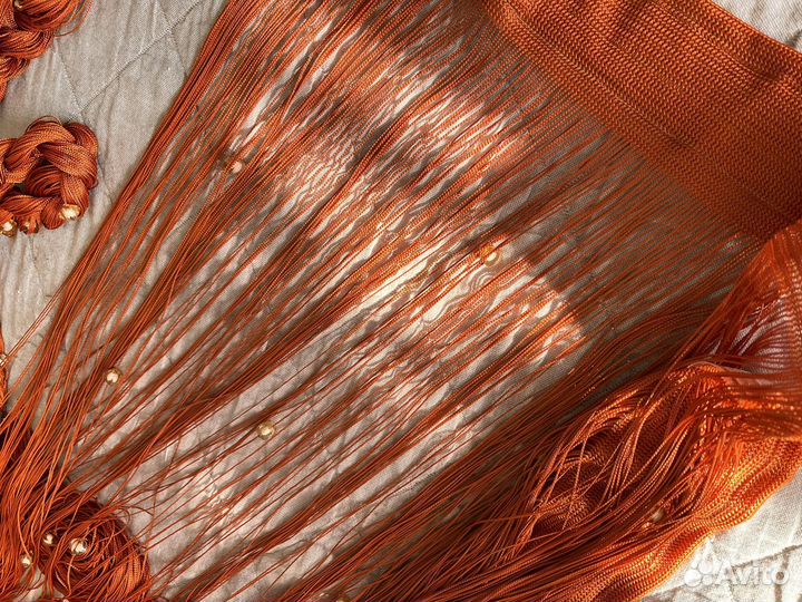 Шторы нитяные кисея