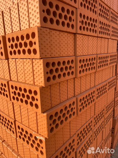 Кирпич облицовочный полуторный и одинарный