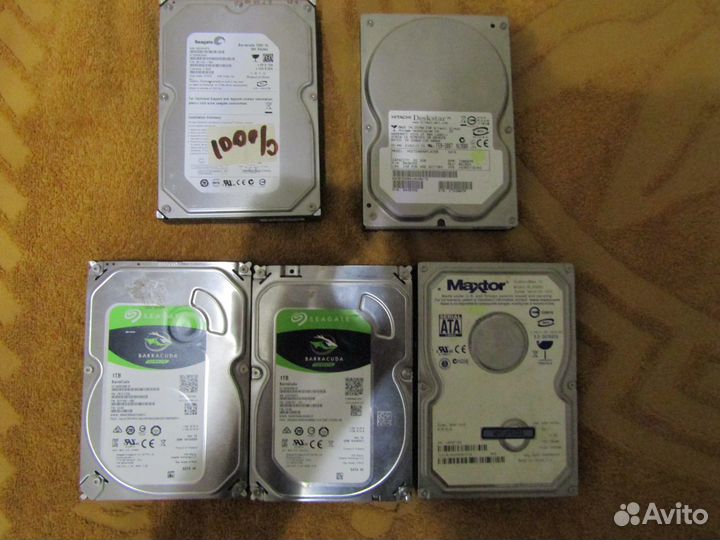 Жёсткие диски Разные