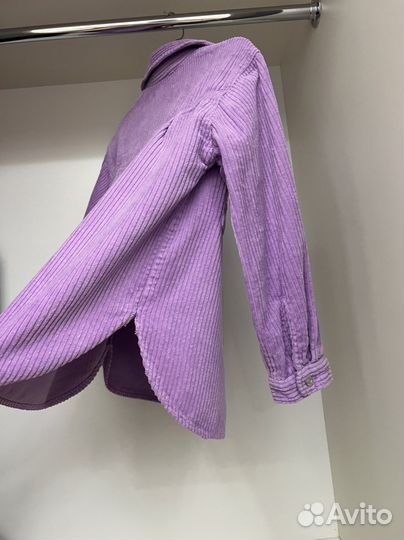 Вельветовая рубашка Zara, для девочки, р-р 140