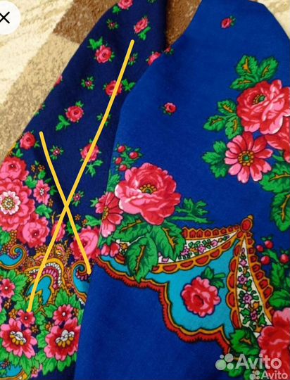 Платок шерстяной