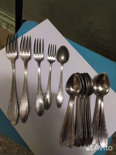 Вилки -пламя СССР, наборы пламя