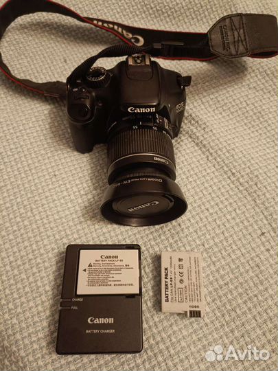 Зеркальный фотоаппарат canon 550d