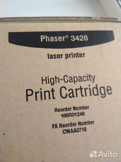 Картридж Xerox Phaser 3428 оригинал