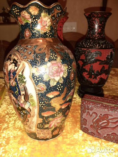 Китай. Резьба по лаку и старинные шкатулки