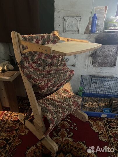 Растущий стул со столиком