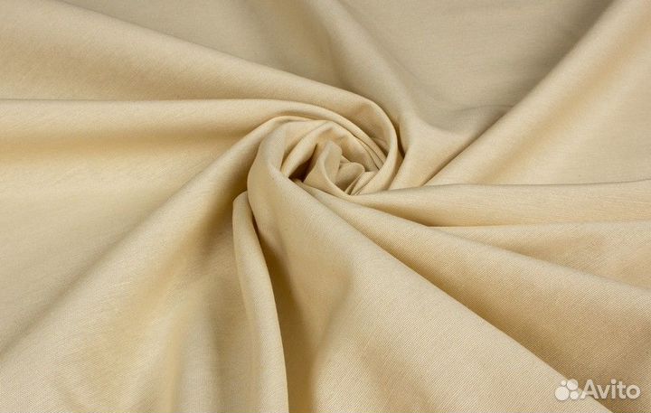 Ткань для шторы loneta lisa tintada hueso 22