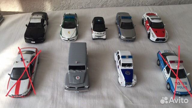 Коллекция «полицейские машины мира»
