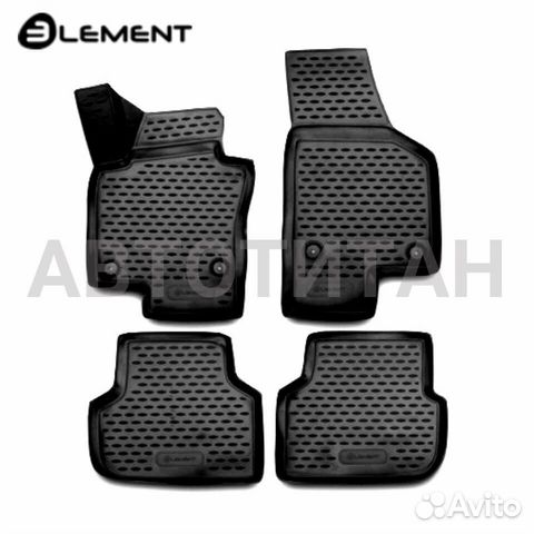 Коврики 3D в салон полиуретан Volkswagen Jetta, 20