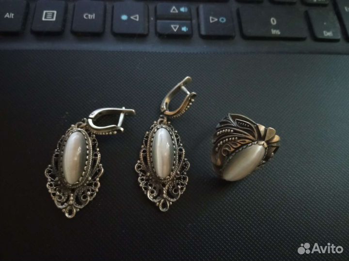 Серьги и кольца