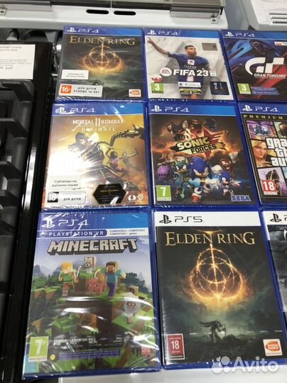 Диски Ps4 и Ps5