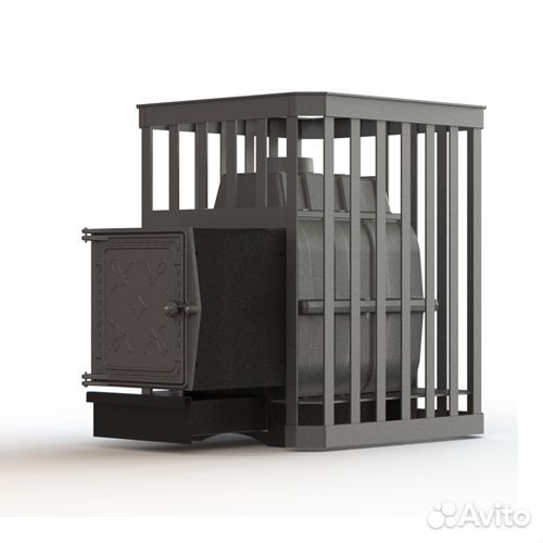 Чугунная банная печь Паровар