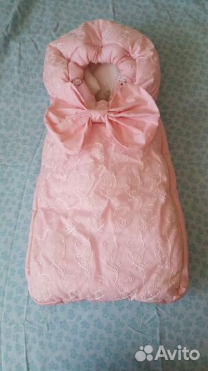 Конверт на выписку для девочки осень