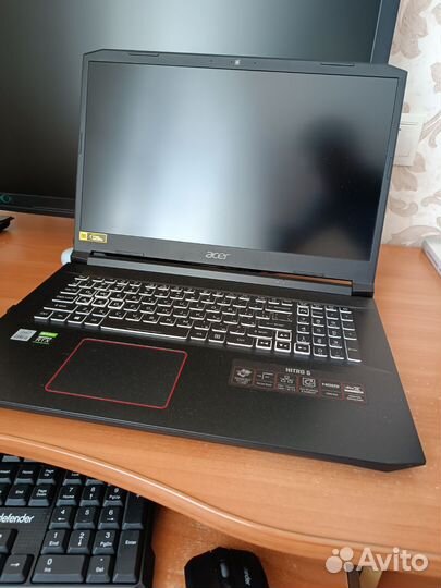 Acer nitro 5 i5 rtx 3060 17дюймов