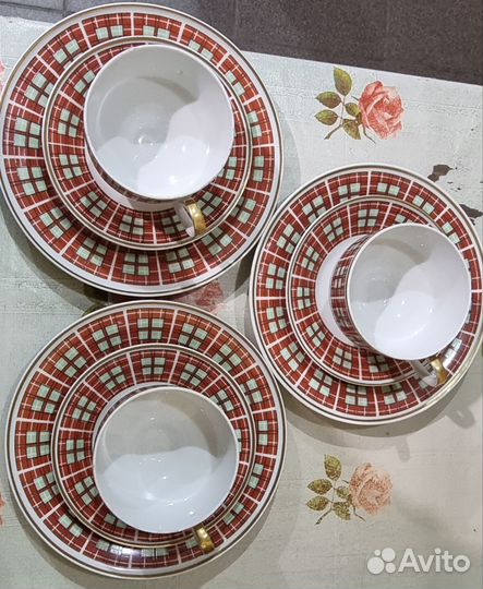 Чайное трио гдр