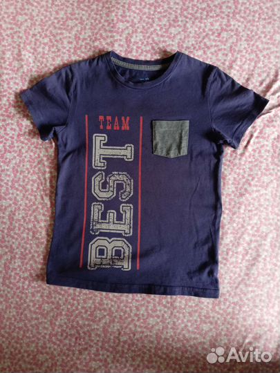 Летний комплект: 2 футболки, бриджи шорты р.116