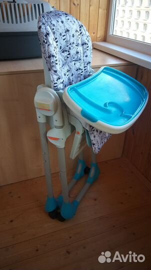 Стульчик для кормления chicco polly