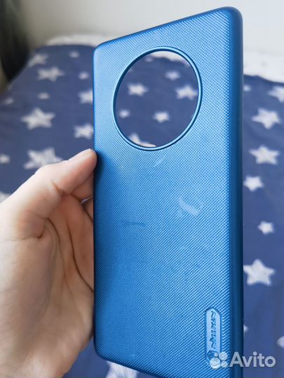 Синий чехол Nilkin для Huawei Mate 40 pro