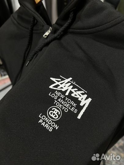 Зип худи Stussy оригинал