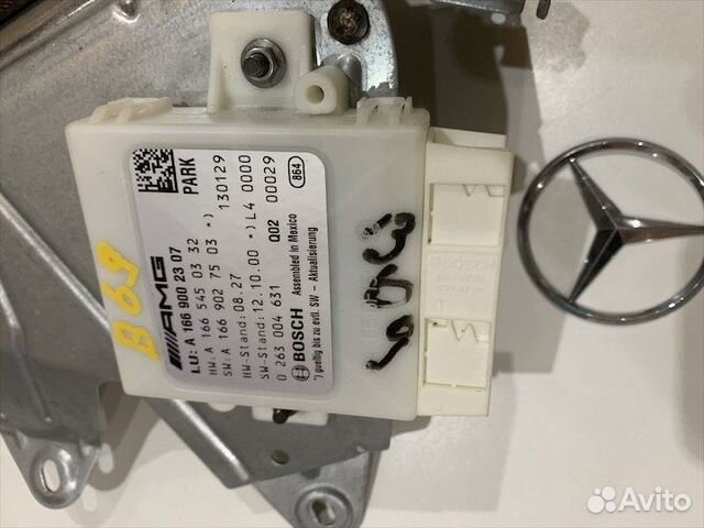 Блок парктроников Мерседес w166 gl ml