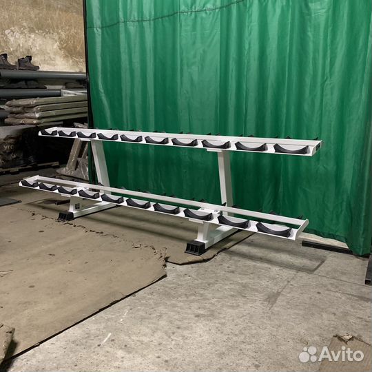 Подставка гантельная 2-х ярусная AV601/80