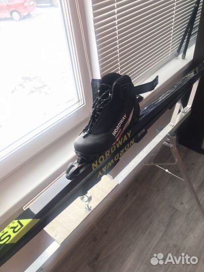 Лыжы коньковые nordway RS skate 183 с ботинками