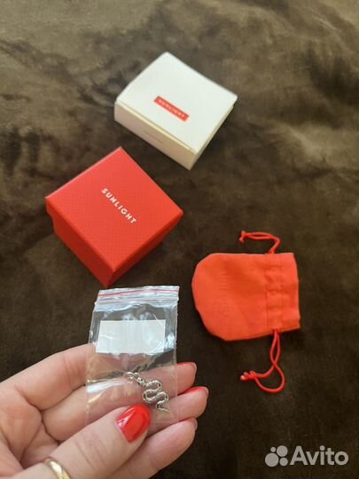 Кулон подвеска и коробка с чехлом