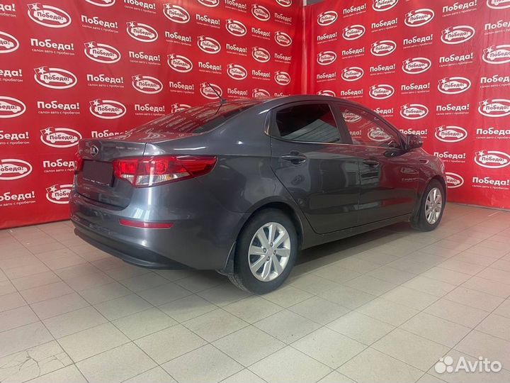Kia Rio 1.6 МТ, 2015, 155 000 км