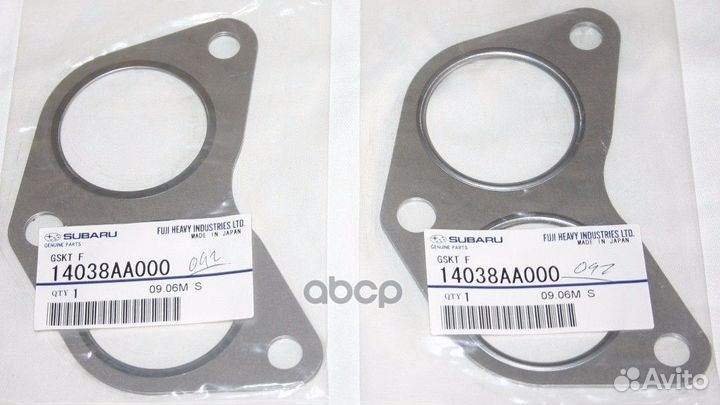 Прокладка выпускного коллектора 14038AA000 subaru