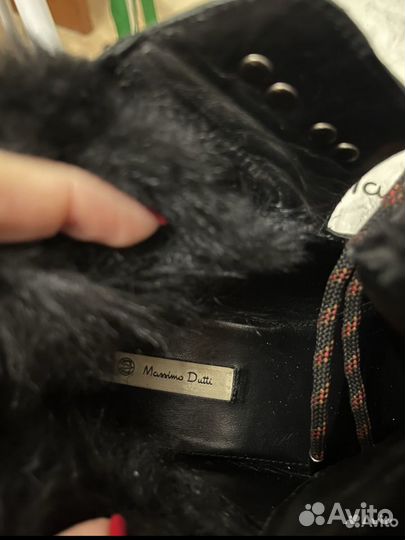 Massimo dutti ботинки 37