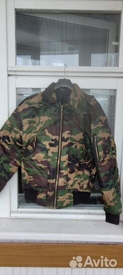 Куртка демисезонная камуфлированная