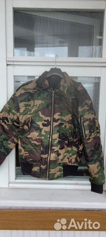 Куртка демисезонная камуфлированная