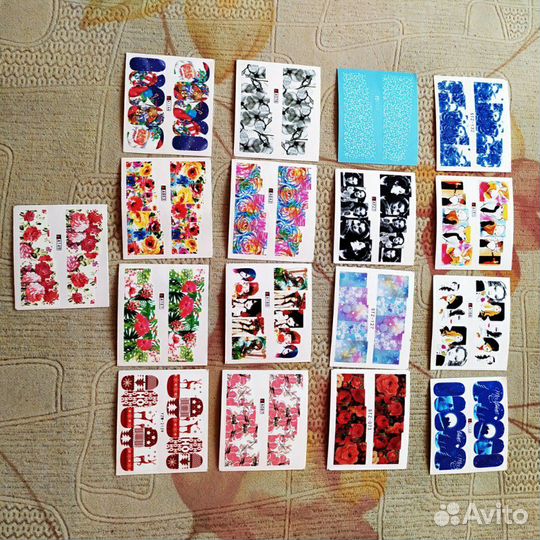Наклейки на ногти