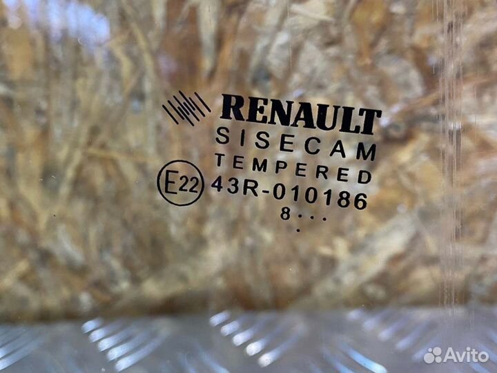 Стекло двери заднее правое Renault Logan 2 седан 1