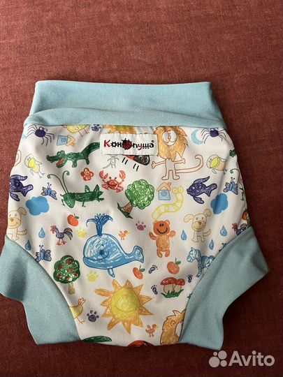 Многоразовый подгузник-трусики для плавания