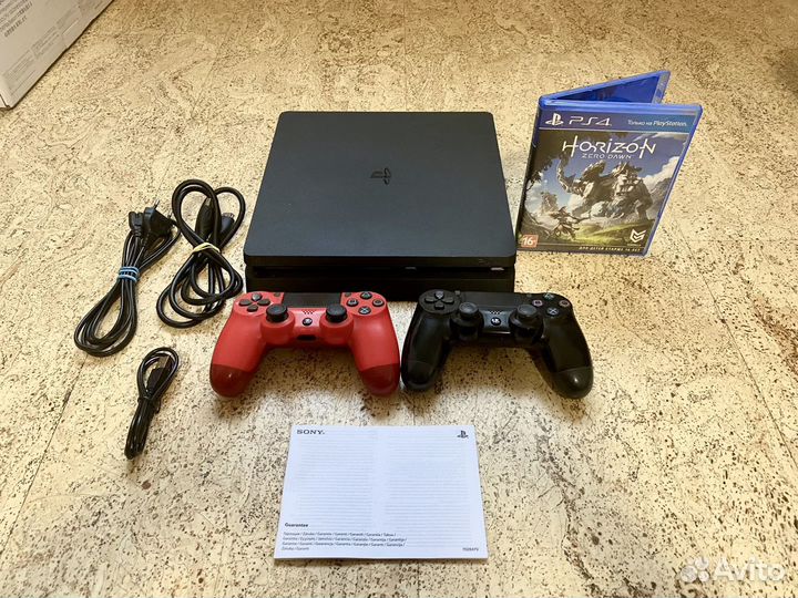 Sony PS4 slim 1tb+ игры