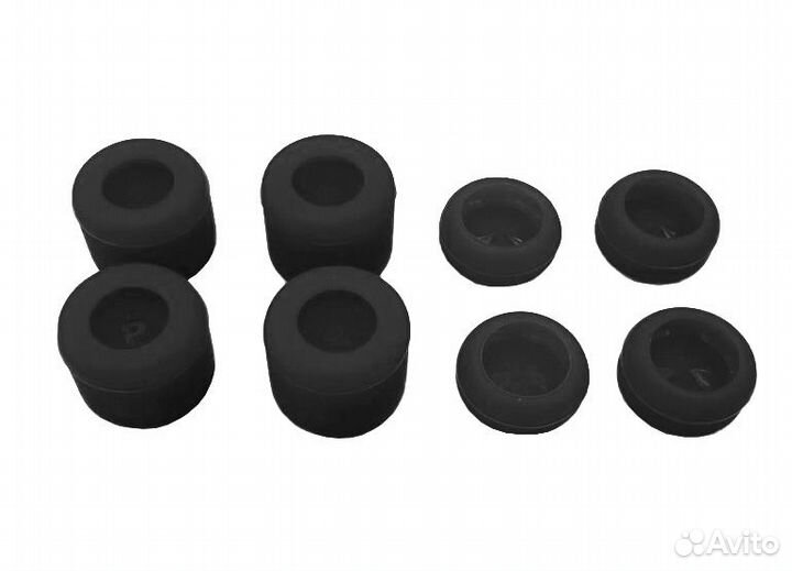 Насадки GT Trigger Kit 8 в 1 (PS5) (черные)