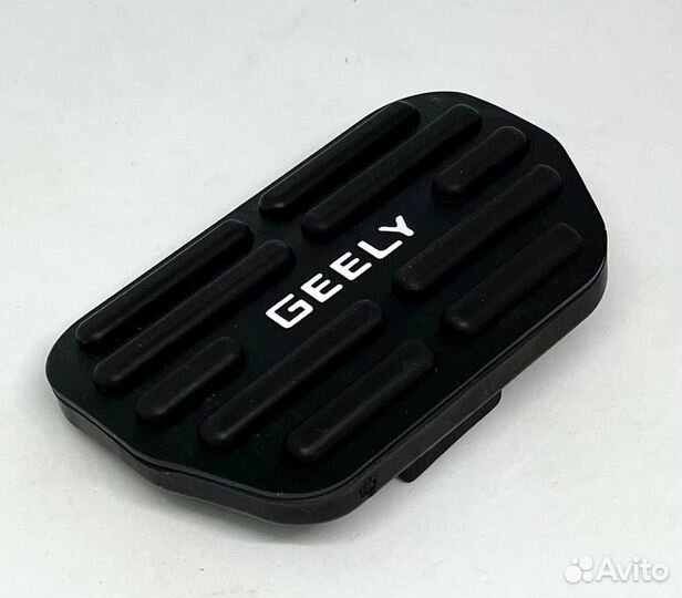Алюминиевые накладки на педали для Geely (АКПП), ч