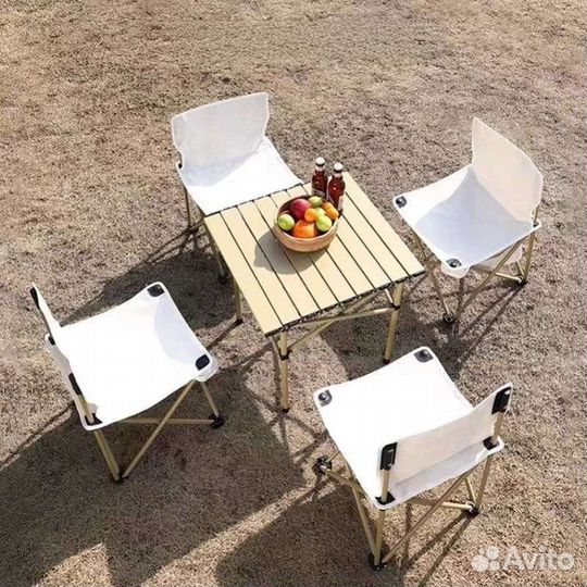 Набор туристической стол и стулья