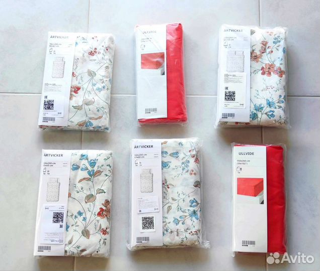 Постельное белье IKEA Ullvide, Artivicker