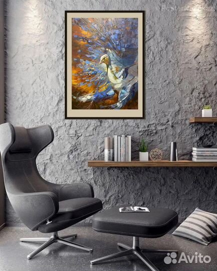 Картина «Павлин»