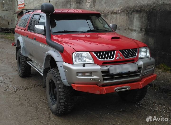Расширители колёсных арок Mitsubishi L200