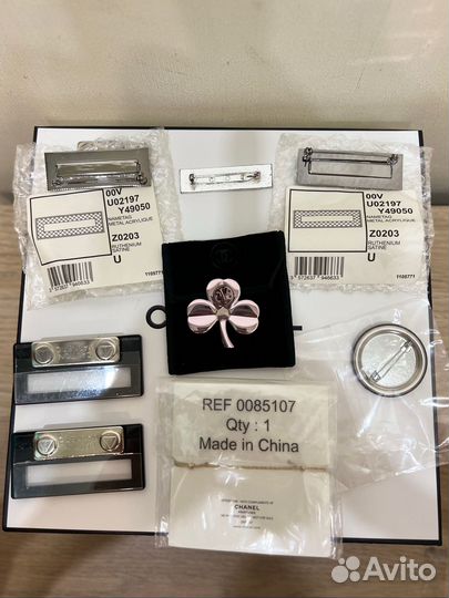 Брошь Бейджик Значок Chanel