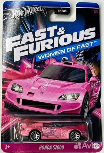 Hot Wheels Women of Fast (Набор)