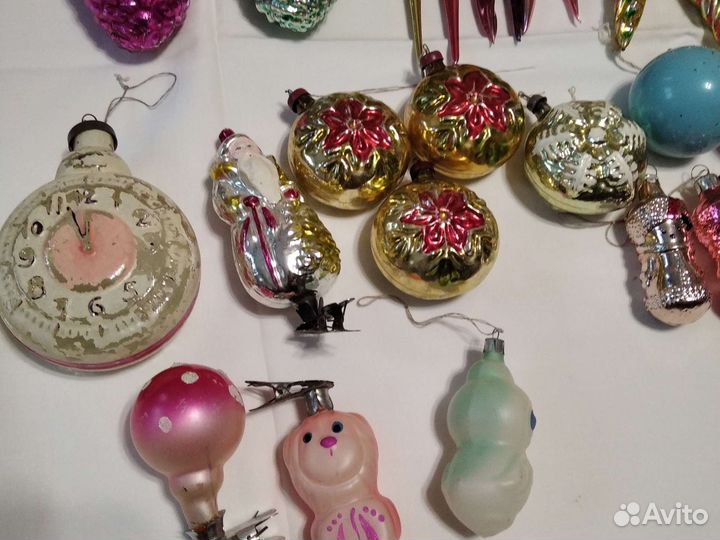 Елочные игрушки СССР